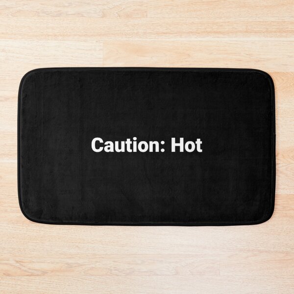 Item preview, Caution: Hot designed and sold by Text-based T-Shirts and Gifts.