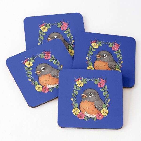 Item preview, Adorable Connecticut Bird With Mirabilis designed and sold by taiche.