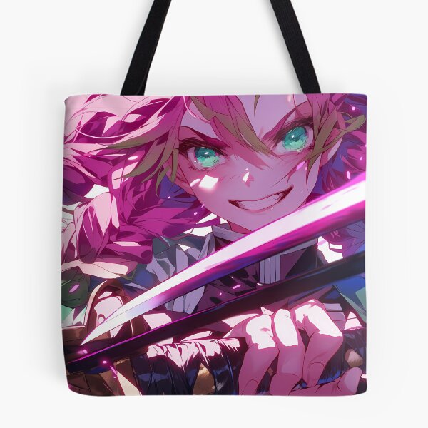Item preview,  Mitsuri Kanroji Demon Slayer Pink Sword Slash Rage Anime Girl Waifu designed and sold by HumbertoValveno.