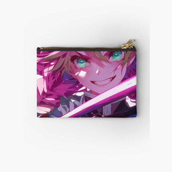 Item preview,  Mitsuri Kanroji Demon Slayer Pink Sword Slash Rage Anime Girl Waifu designed and sold by HumbertoValveno.