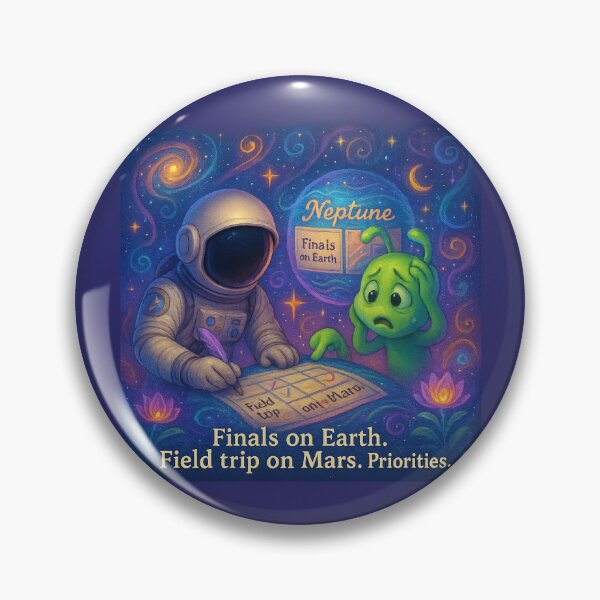 Item preview, Galactic Study Schedule designed and sold by HEERMANArt.