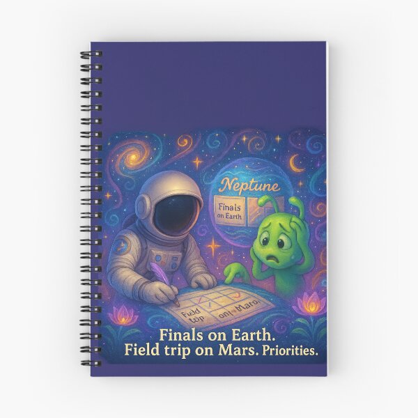 Item preview, Galactic Study Schedule designed and sold by HEERMANArt.
