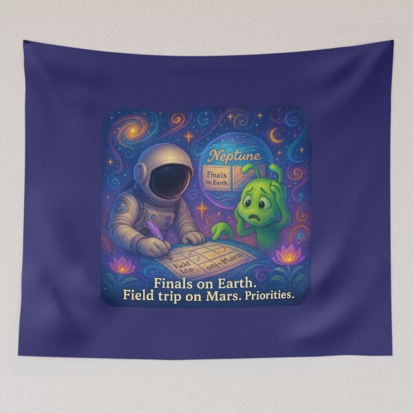 Item preview, Galactic Study Schedule designed and sold by HEERMANArt.