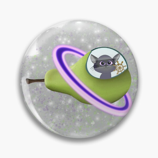Item preview, Space Cat In A Pearship designed and sold by MindsintheMatrix.