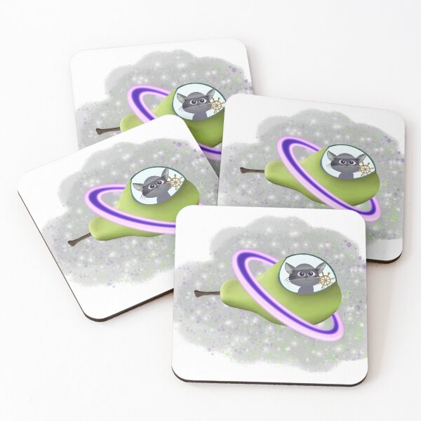 Item preview, Space Cat In A Pearship designed and sold by MindsintheMatrix.