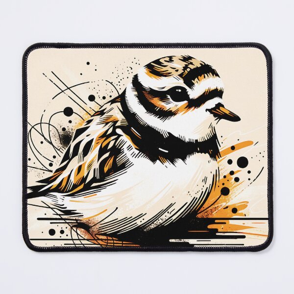 Item preview, Abstract Piping Plover Portrait designed and sold by TheAnimalZ00.