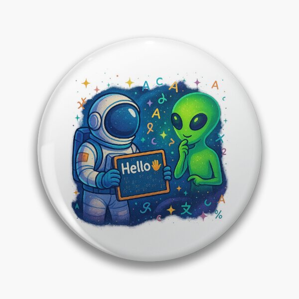 Item preview, Earthling Lessons for Aliens designed and sold by HEERMANArt.
