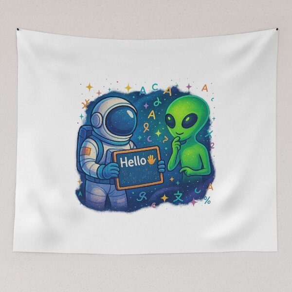 Item preview, Earthling Lessons for Aliens designed and sold by HEERMANArt.