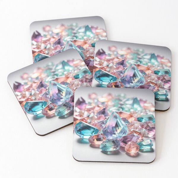 Item preview, Prismatic Geode Crystal Centerpiece - AI Art designed and sold by FormIsle.