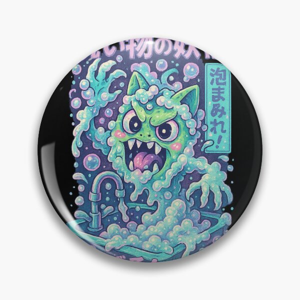 Item preview, Dishwashing Yokai – The Bubble Curse designed and sold by YamiHaus.
