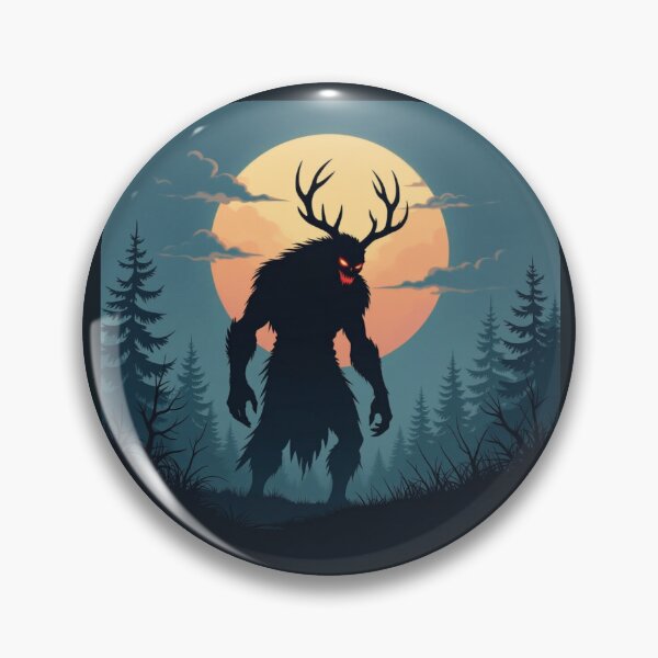Item preview, Silhouette Wendigo Art designed and sold by Planetporridge.