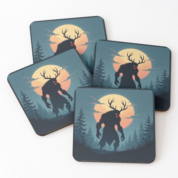 Item preview, Silhouette Wendigo Art designed and sold by Planetporridge.