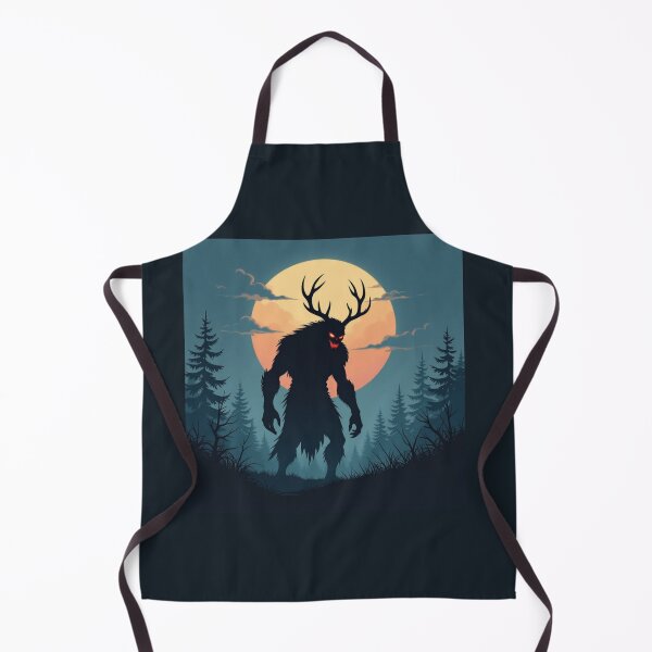 Item preview, Arte de silueta Wendigo designed and sold by Planetporridge.