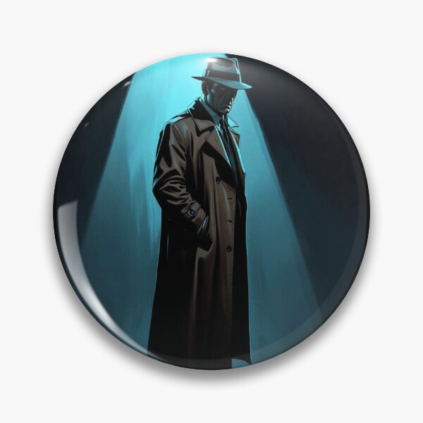 Item preview, Mysterious Male Detective designed and sold by PattaZone.