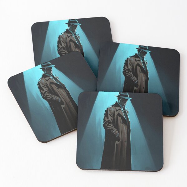 Item preview, Mysterious Male Detective designed and sold by PattaZone.