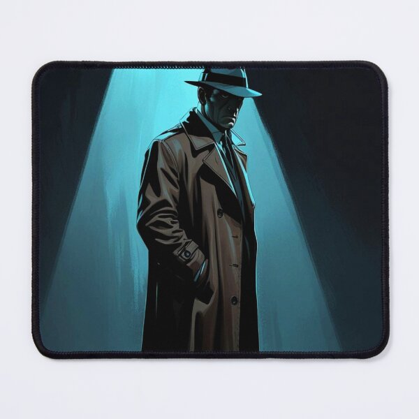 Item preview, Mysterious Male Detective designed and sold by PattaZone.