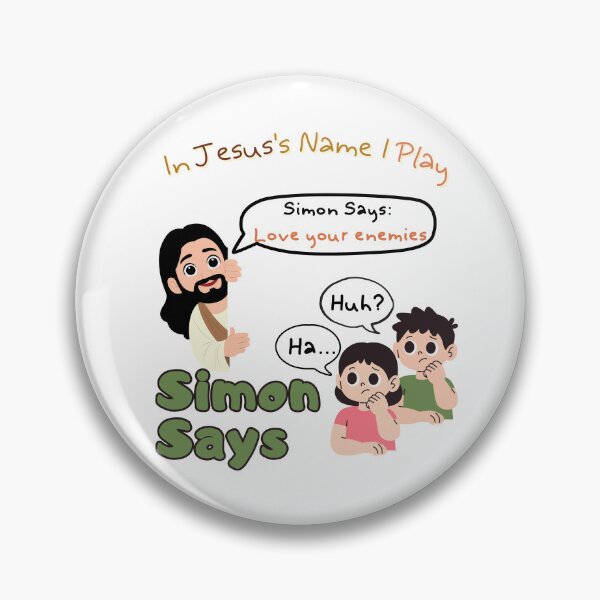 Item preview, In Jesus's Name I Play Simon Says designed and sold by JaramVision.