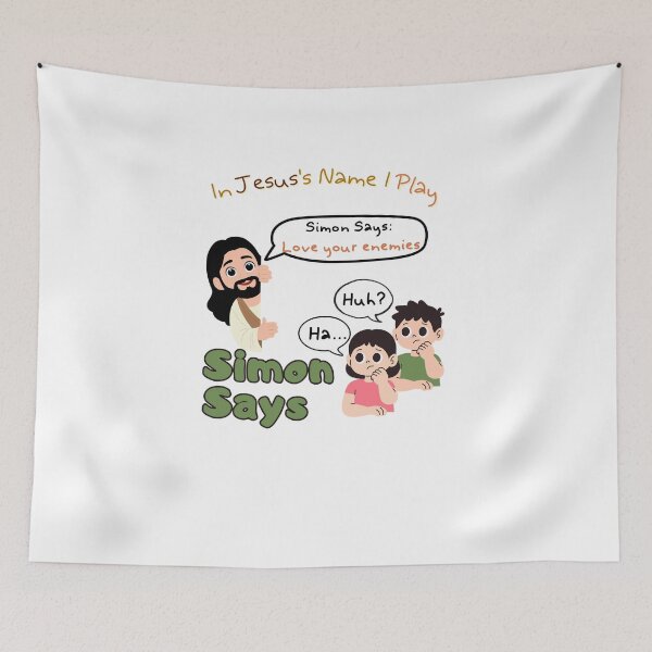 Item preview, In Jesus's Name I Play Simon Says designed and sold by JaramVision.