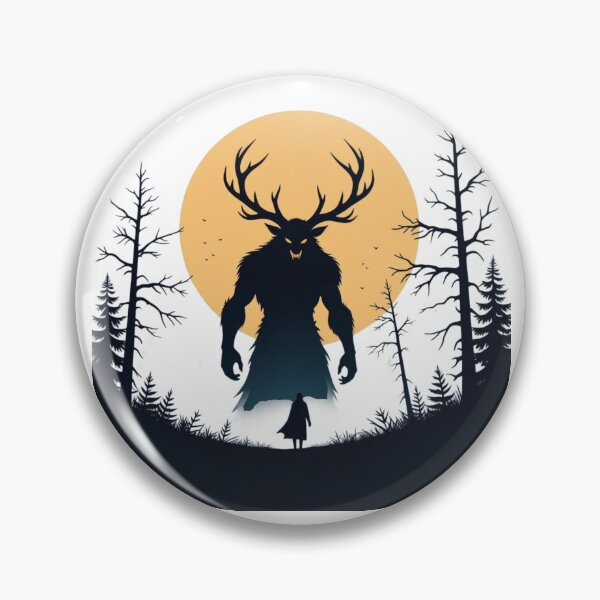 Item preview, Scary Wendigo Art designed and sold by Planetporridge.