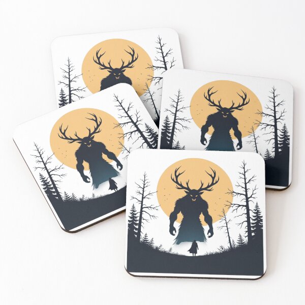 Item preview, Scary Wendigo Art designed and sold by Planetporridge.