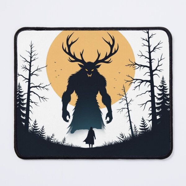 Item preview, Scary Wendigo Art designed and sold by Planetporridge.