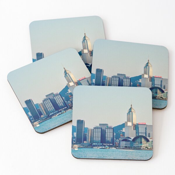 Item preview, Hong Kong skyline film photograph  designed and sold by Josh Does Film!.