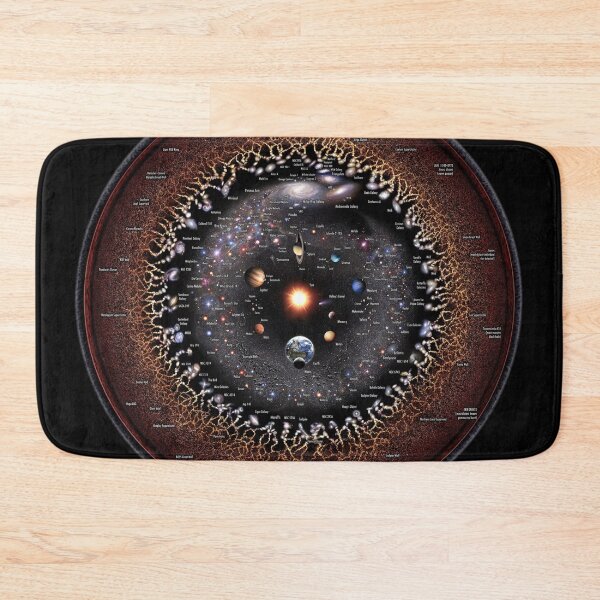 Item preview, ** ENGLISH ** Observable Universe Logarithmic Illustration (OULI 2025 annotated, RECOMMENDED**) designed and sold by Pablo Carlos Budassi.