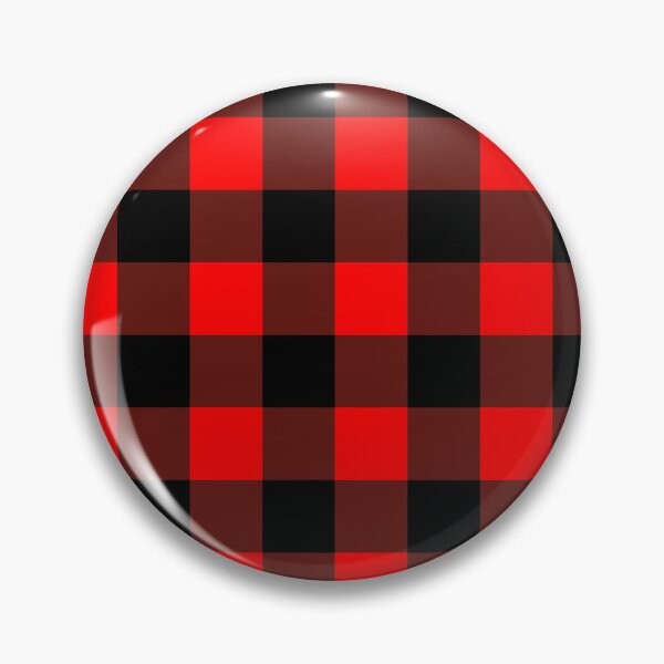 Item preview, Red and Black Gingham – Small Check Dense Pattern designed and sold by EmeraldeaArt.
