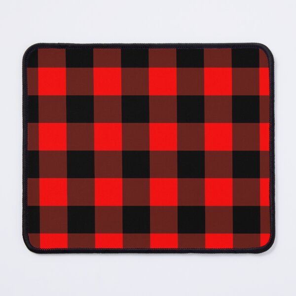 Item preview, Red and Black Gingham – Small Check Dense Pattern designed and sold by EmeraldeaArt.