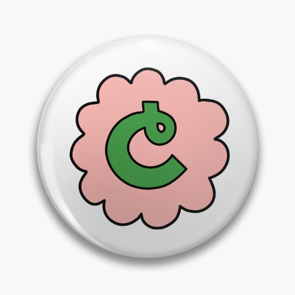 Item preview, Initial • C designed and sold by Hillow Illustration.