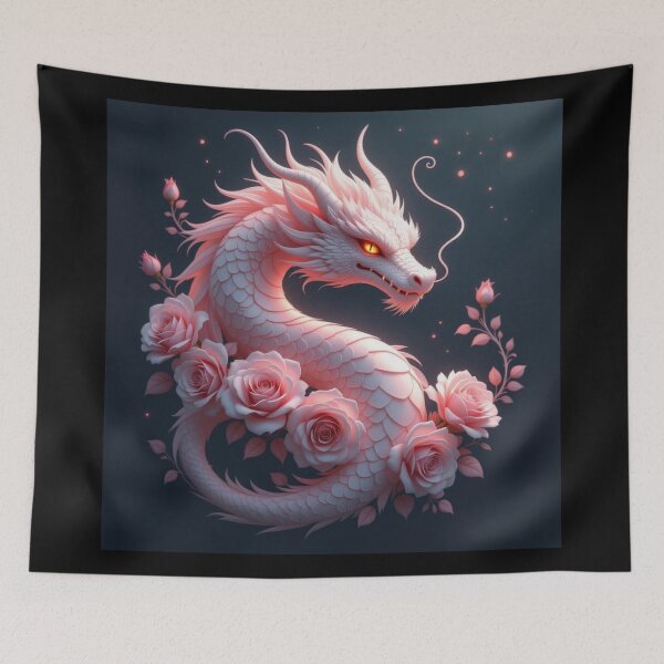 Item preview, Cool Flower Dragon designed and sold by Planetporridge.