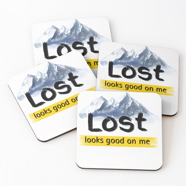 Artikelvorschau, Lost steht mir gut (Minimalistisches Design für Reiseliebhaber 2) entworfen und verkauft von Lydian Dreams.
