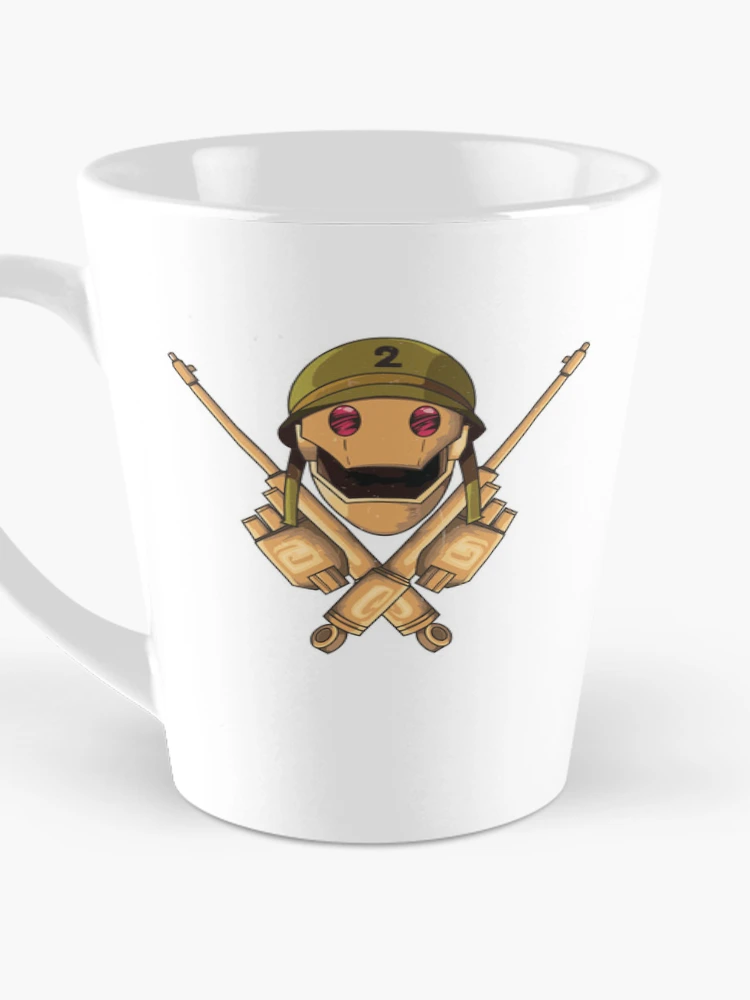 Thumbnail 3 of 4, Coffee Mug, GI ROBOT JOLLY ROGER designed and sold by EBBSW.