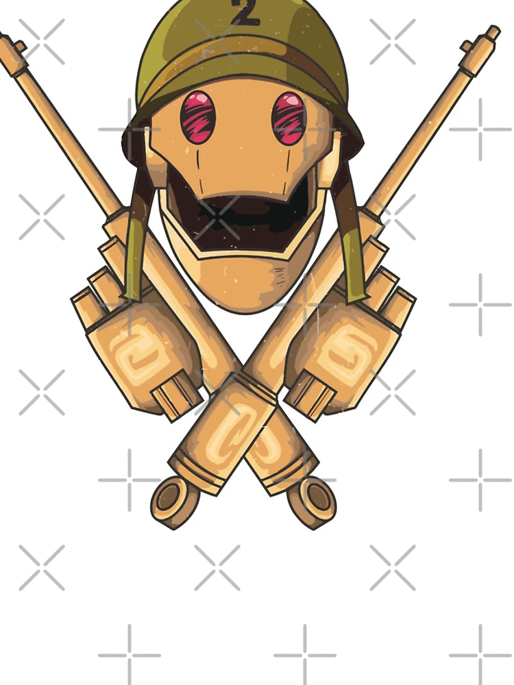 Thumbnail 4 of 4, iPhone Case, GI ROBOT JOLLY ROGER designed and sold by EBBSW.