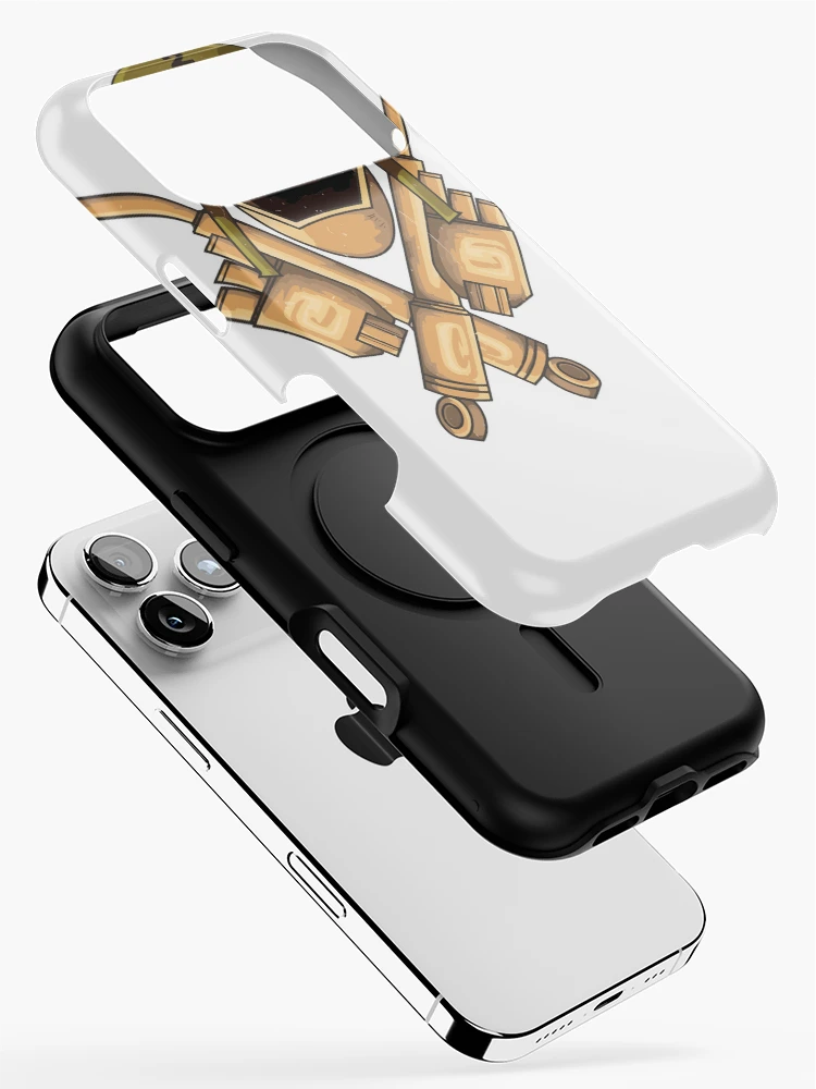 Thumbnail 2 of 4, iPhone Case, GI ROBOT JOLLY ROGER designed and sold by EBBSW.