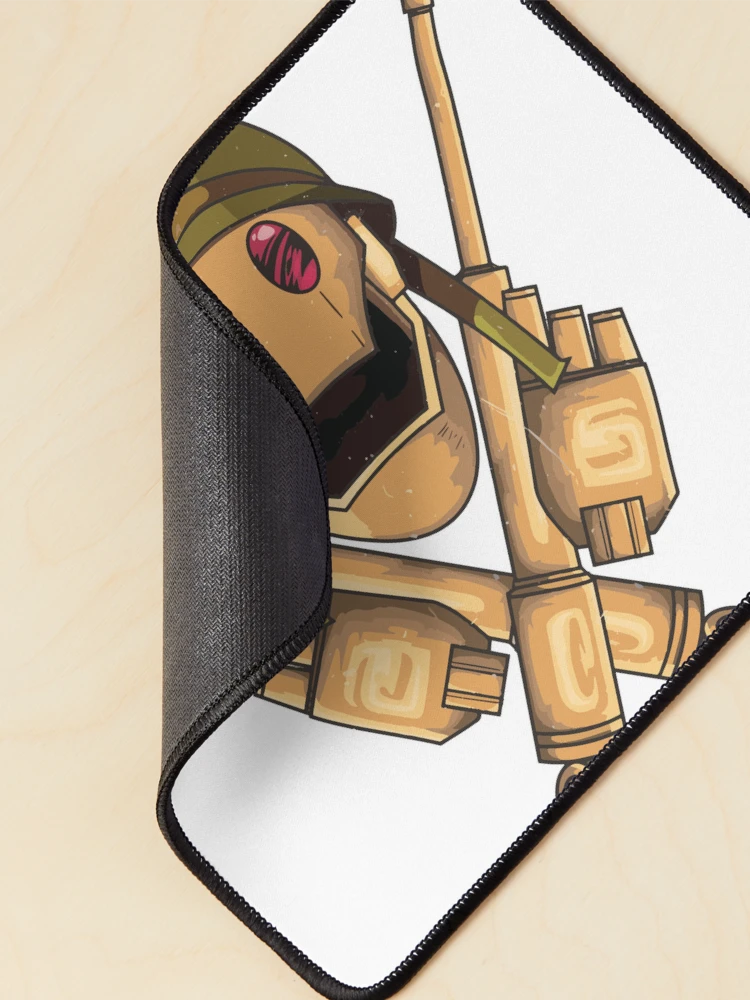 Thumbnail 2 of 5, Mouse Pad, GI ROBOT JOLLY ROGER designed and sold by EBBSW.