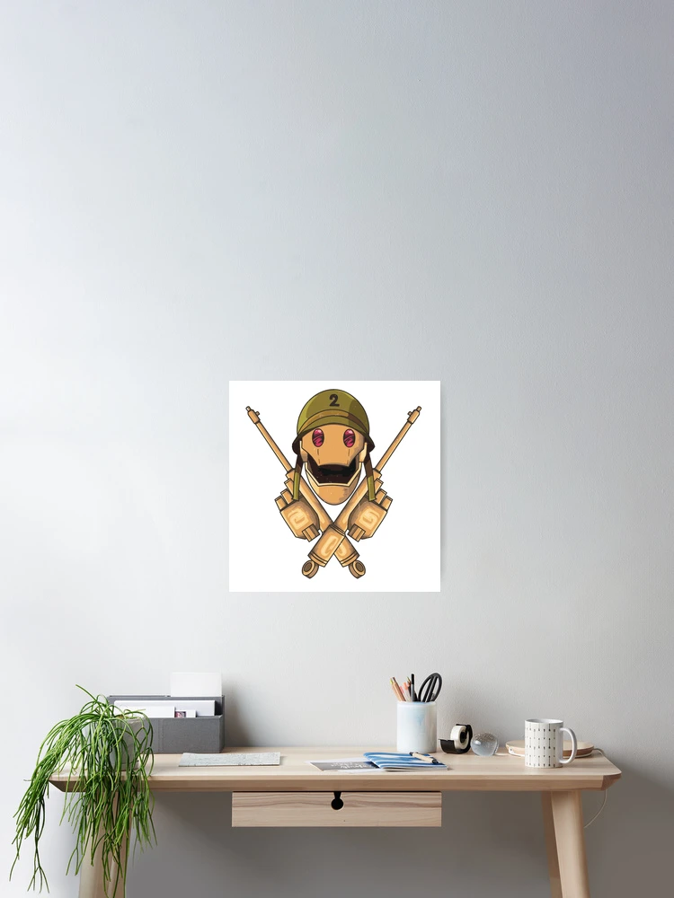 Thumbnail 2 of 3, Poster, GI ROBOT JOLLY ROGER designed and sold by EBBSW.