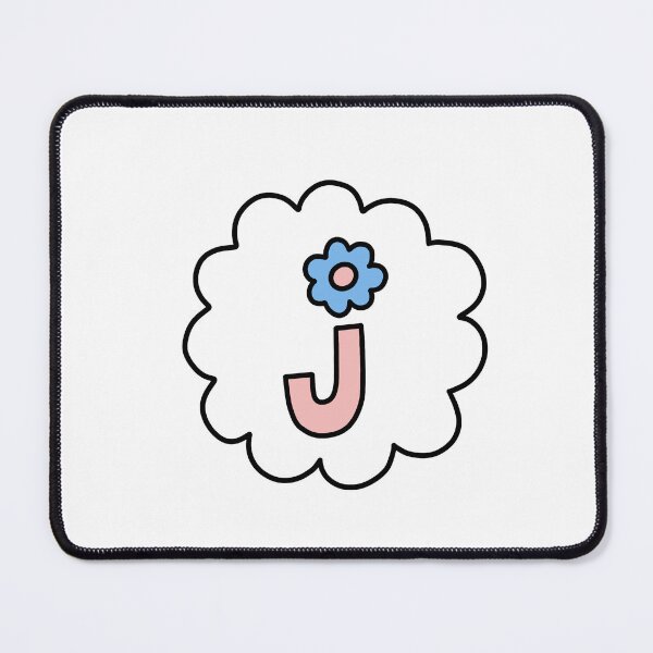 Item preview, Initial • J designed and sold by Hillow Illustration.