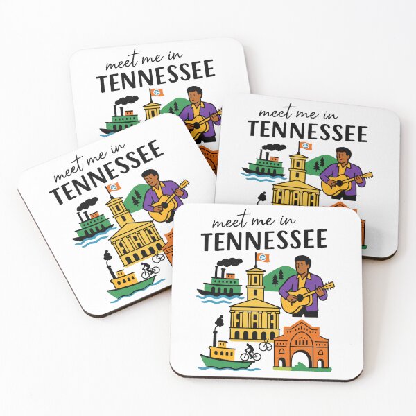 Item preview, Meet Me In Tennessee with Icons designed and sold by Pink Pineapple Works.