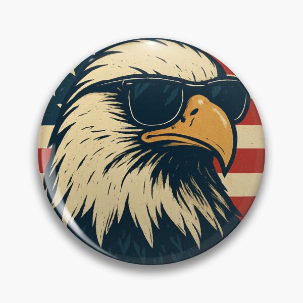 Item preview, Patriotic Eagle with Shades designed and sold by Graphiqe.