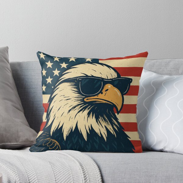 Item preview, Patriotic Eagle with Shades designed and sold by Graphiqe.