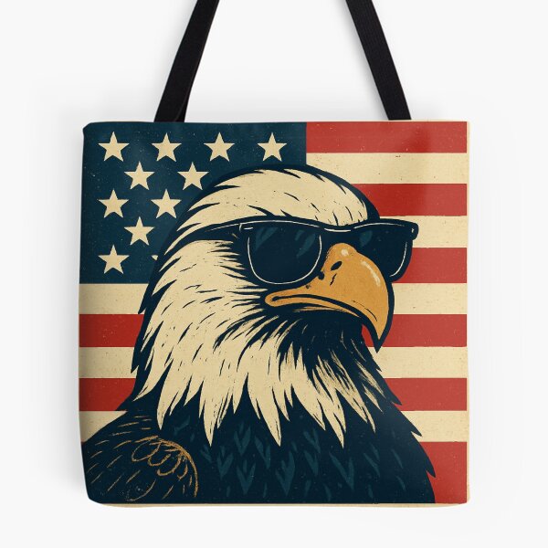 Item preview, Patriotic Eagle with Shades designed and sold by Graphiqe.