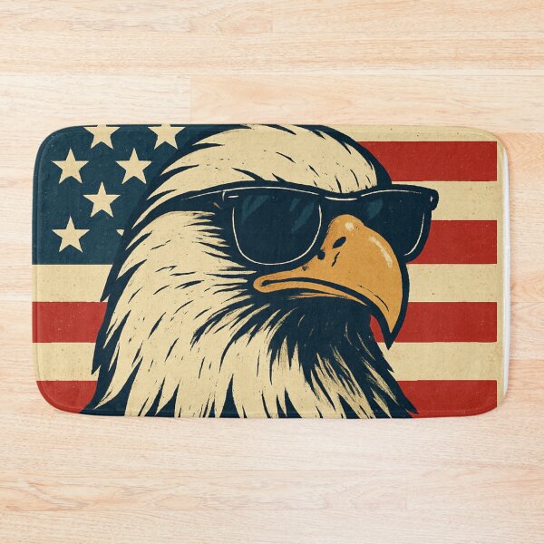 Item preview, Patriotic Eagle with Shades designed and sold by Graphiqe.