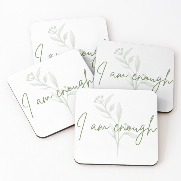 Item preview, Positive Affirmations - I am enough  designed and sold by PixiePaletteP.