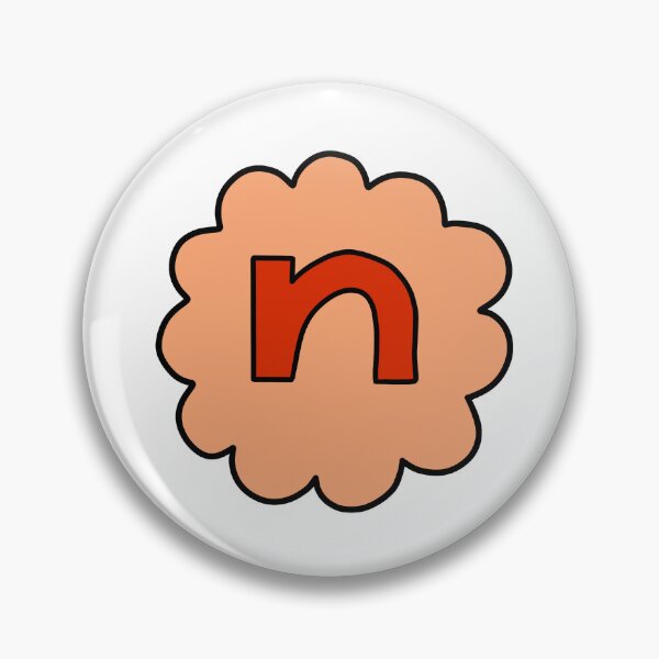 Item preview, Initial • N designed and sold by Hillow Illustration.
