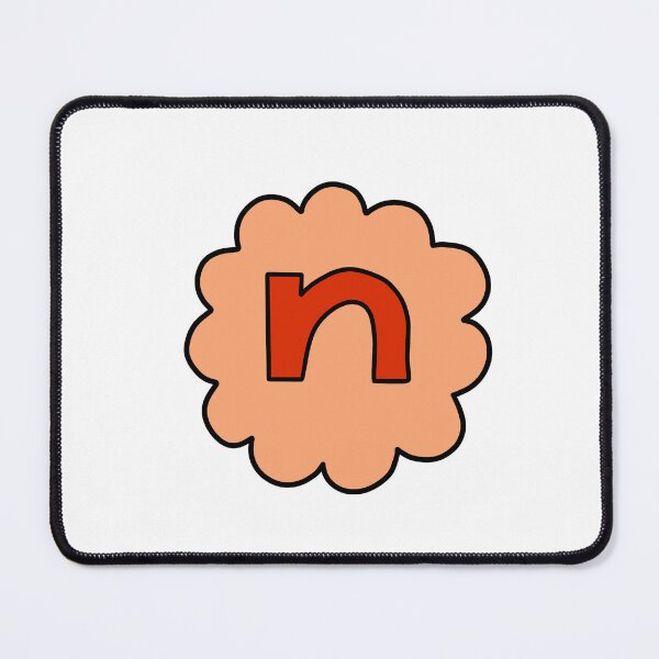Item preview, Initial • N designed and sold by Hillow Illustration.