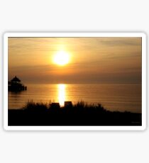 Golden Sunset Sticker