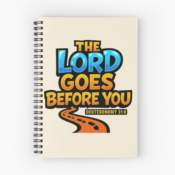 Item preview, The Lord Goes Before You Scripture designed and sold by SimplySelim.