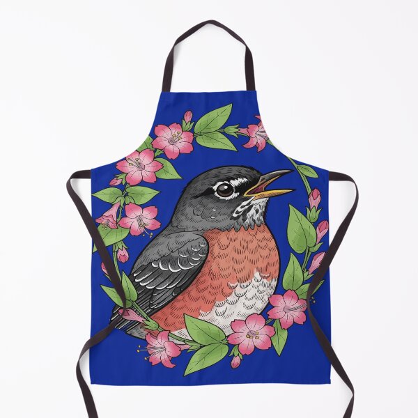Item preview, Charming Connecticut Bird With Mirabilis designed and sold by taiche.