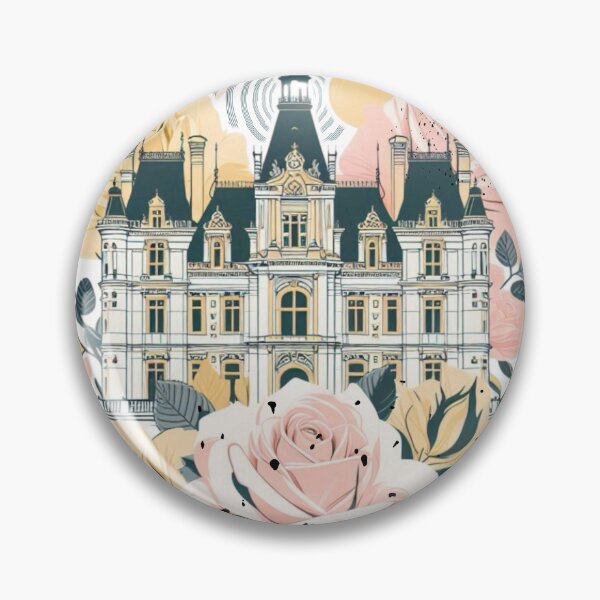 Item preview, French Castle - Modern Chateaucore Aesthetic Wall Art designed and sold by Sugar Wisdom .